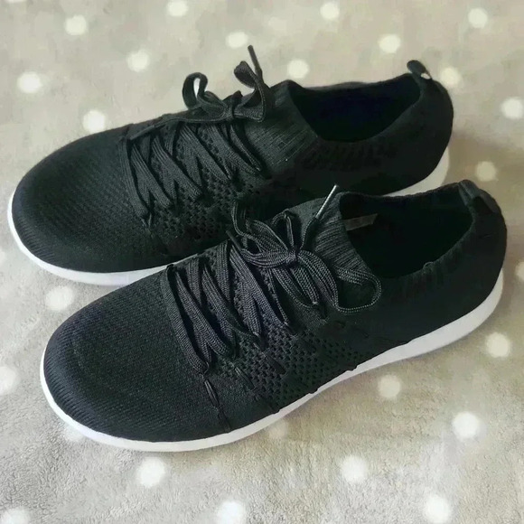 Women's PromArder Women's Walking Shoes Slip On Black Runners - Size  8.5 - Picture 4 of 9